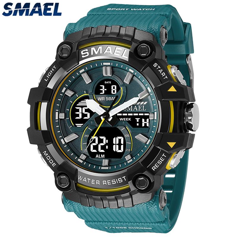 SMAEL Sports Digital Quartz Waterproof Men's Watches